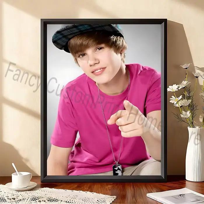 Baby Cool J-Justin B-Bieber Swag Poster – autocollant mural imperméable HD