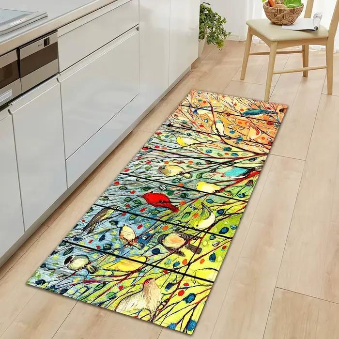 Motif de peinture murale en bois
