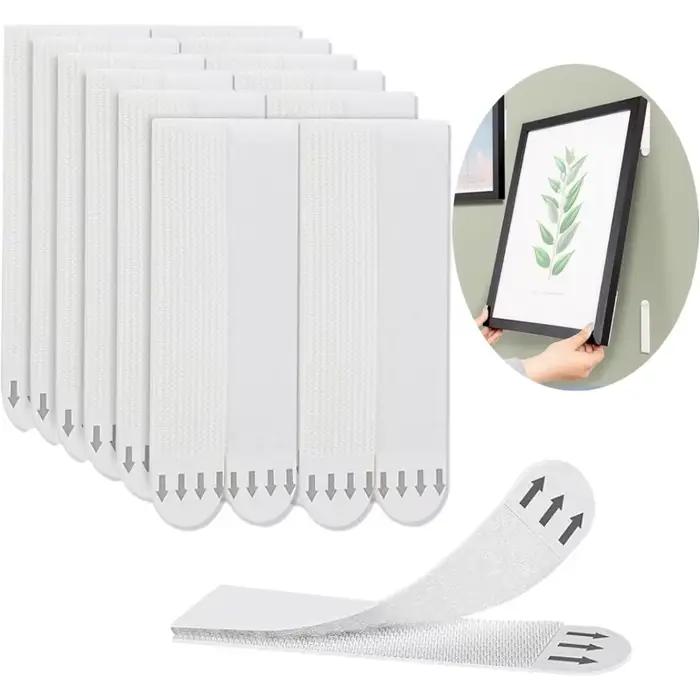 Bandes adhésives robustes pour accrocher des tableaux