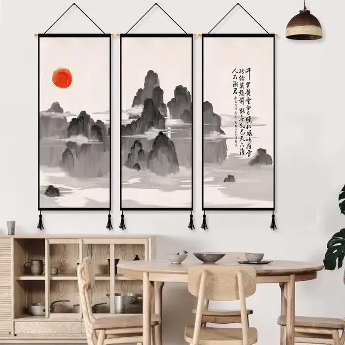 Peinture décorative de paysage chinois