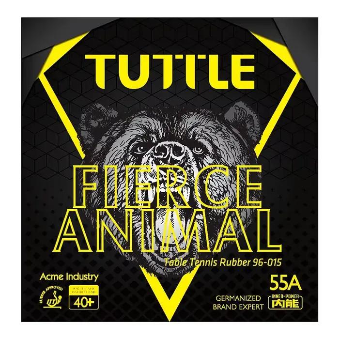TUTTLE 55A Caoutchouc de tennis de table semi-attache 2,0 mm 50 °   Feuille de caoutchouc de ping-pong approuvée ITTF pour une conduite rapide d'attaque et de boucle