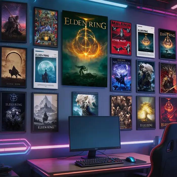 Affiche sur toile Elden Ring Epic Game