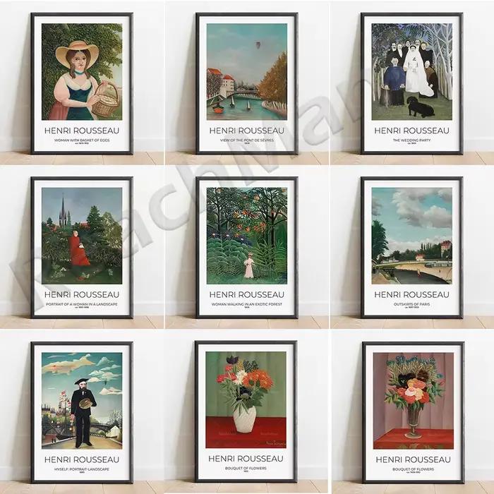 Affiche d'exposition d'art de peinture classique