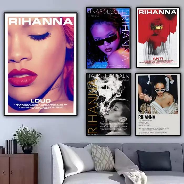 Affiche de chanteur R-RIHANNA