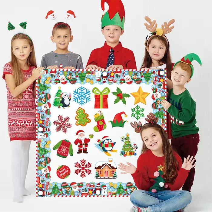 Autocollant Mural de Noël pour Fenêtre