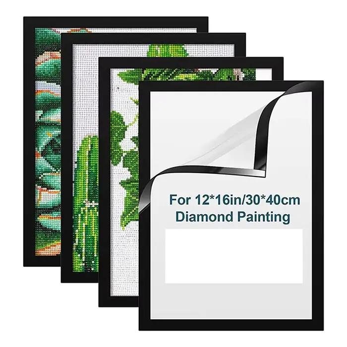 Cadre photo magnétique pour peinture diamant