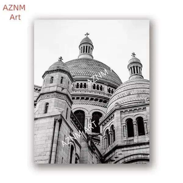 Affiche de photographie de paysage urbain de Paris