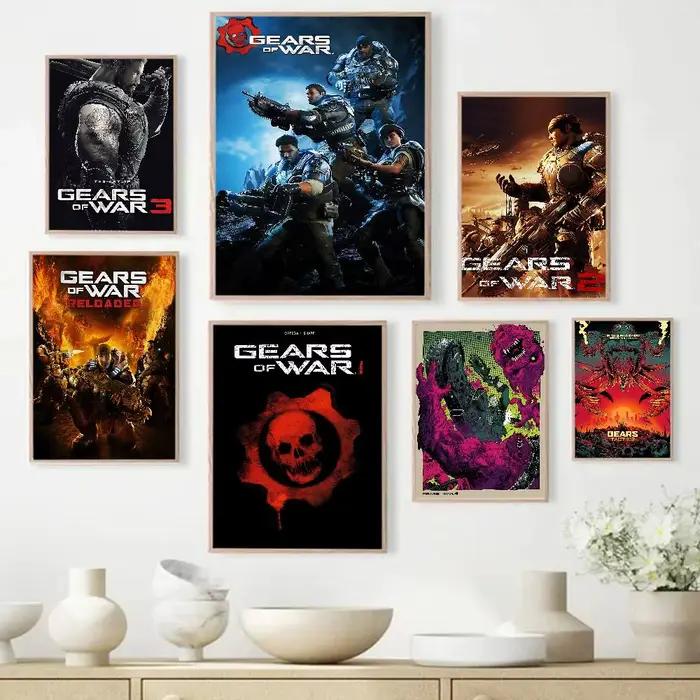 Affiches vintage G-Gears Of W-Wars