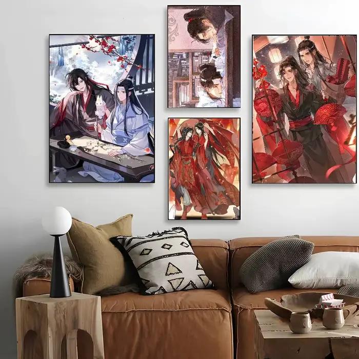 Grand maître de la culture démoniaque troisième affiche toile peinture