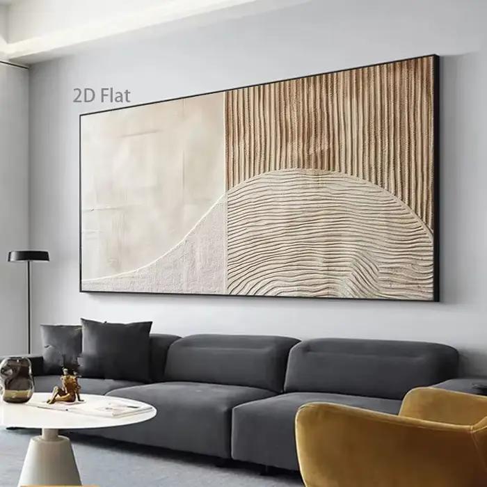 Affiche d'art abstrait moderne sans cadre – Impression minimaliste adaptée aux décorations de maison