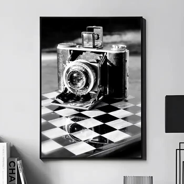 Affiche classique vintage en noir et blanc