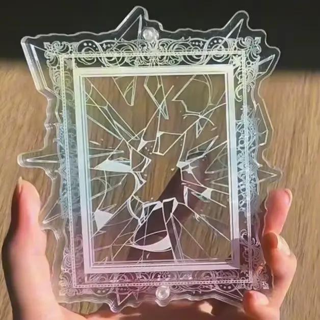 Cadre Photo miroir plat cassé