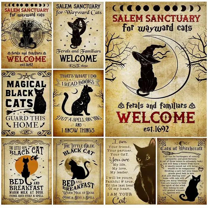 Affiche de règles de la maison de sorcière