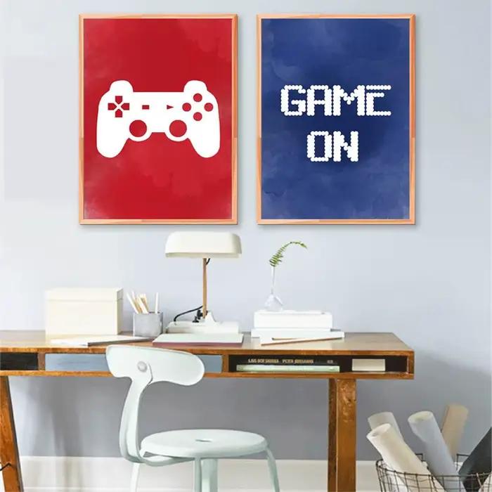 Affiches sur toile d'art mural de jeu vidéo