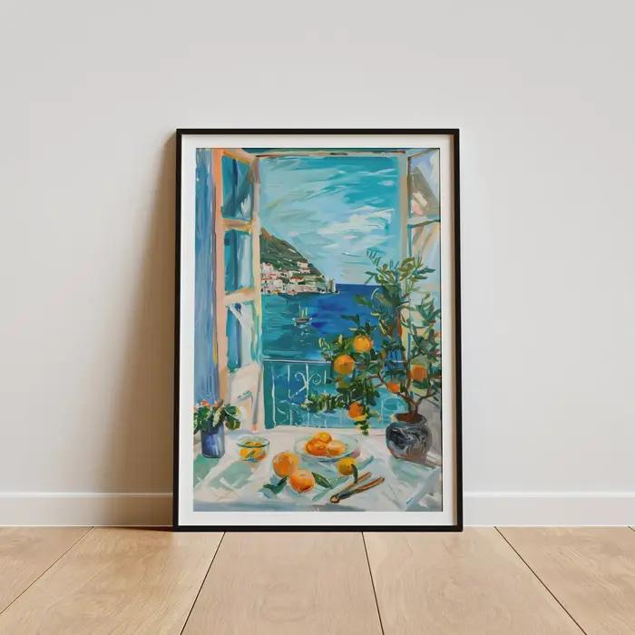 Affiche Henri Matisse « Fenêtre ouverte »