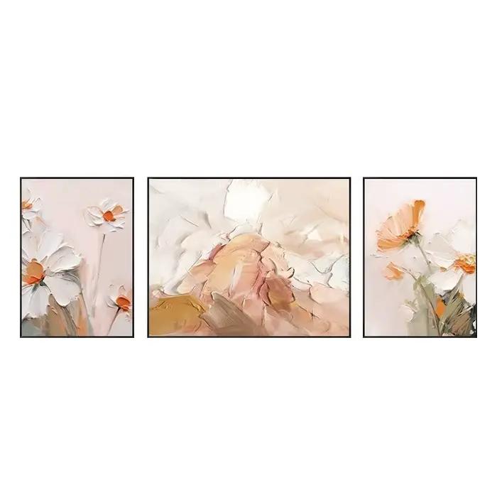 Toile abstraite, peinture à l'huile pure peinte à la main