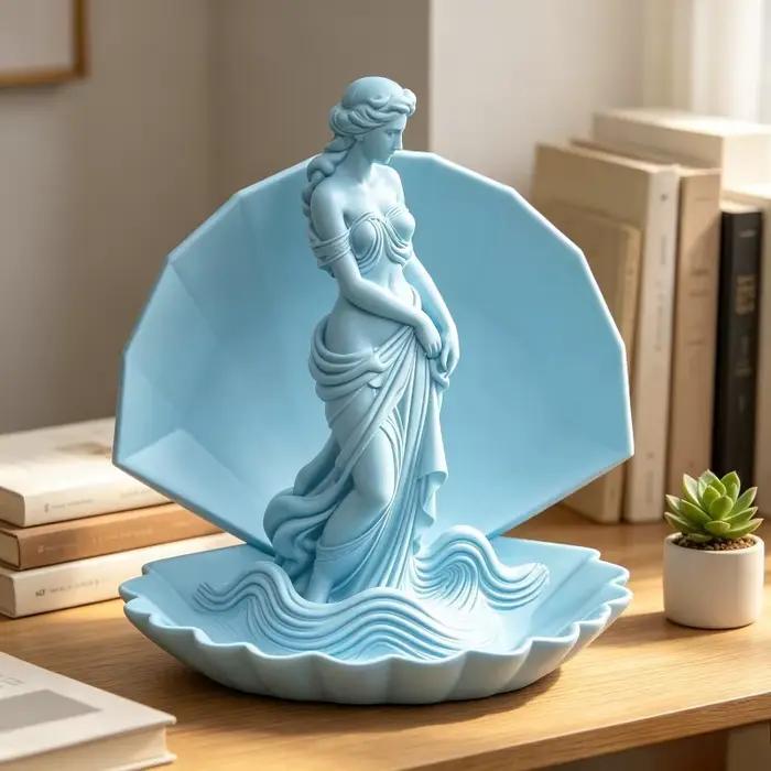 Statue en relief 3D d'Aphrodite