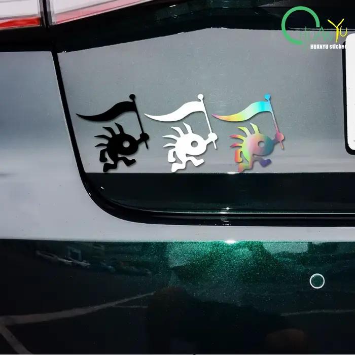 Autocollants de voiture créatifs World Of Warcraft Murloc Fish Men, décalcomanies pour fenêtres, coffre, pare-brise, ordinateur portable, personnalisation automobile