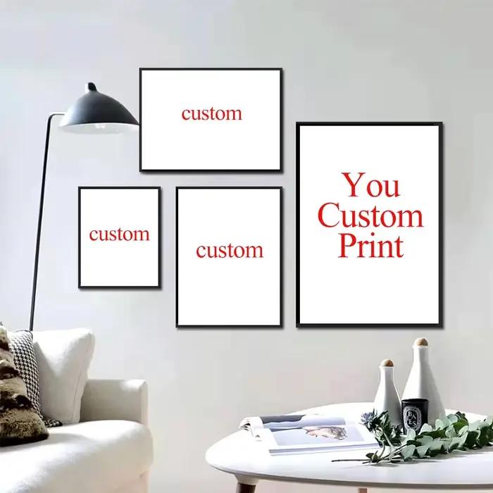 Impression personnalisée de votre propre poster sur toile | Art mural personnalisé avec photo | Décoration d'intérieur