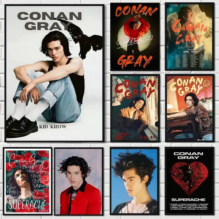 Affiche de chanteur Pop Conan Grays 2022