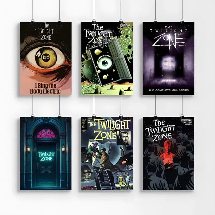 Affiche de science-fiction TV Drama T-The Twilight Zone