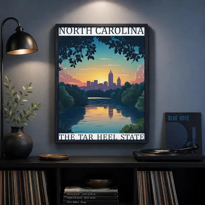 Affiches murales de paysages artistiques des États-Unis