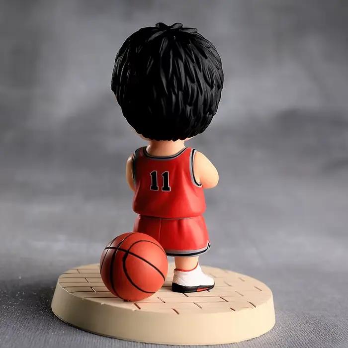 Figurines d'action Anime Slam Dunks version Q Sakuragi Hanamichi Rukawa Kaede, modèles de poupées, ornements de voiture, jouets pour enfants, décoration de gâteau