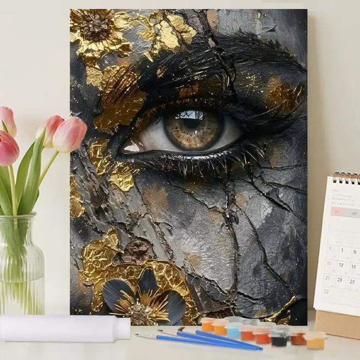Peinture par numéros adultes peintures décoratives œuvres d'art artisanat toile