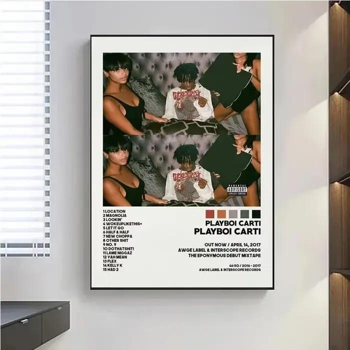 Couverture d'album de musique Pop Playboi Carti rappeur moderne