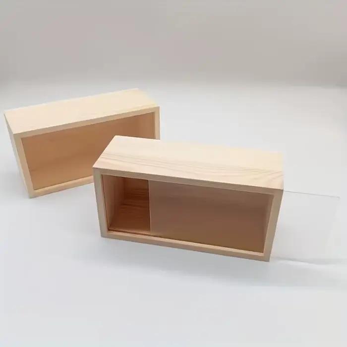 Boîte de rangement et de présentation en bois