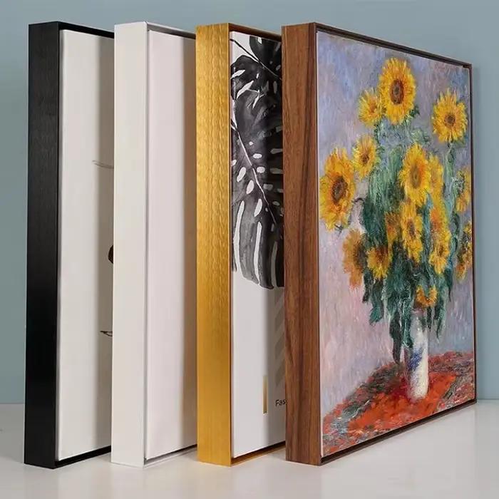 Cadre de peinture à l'huile peint à la main familial personnalisé