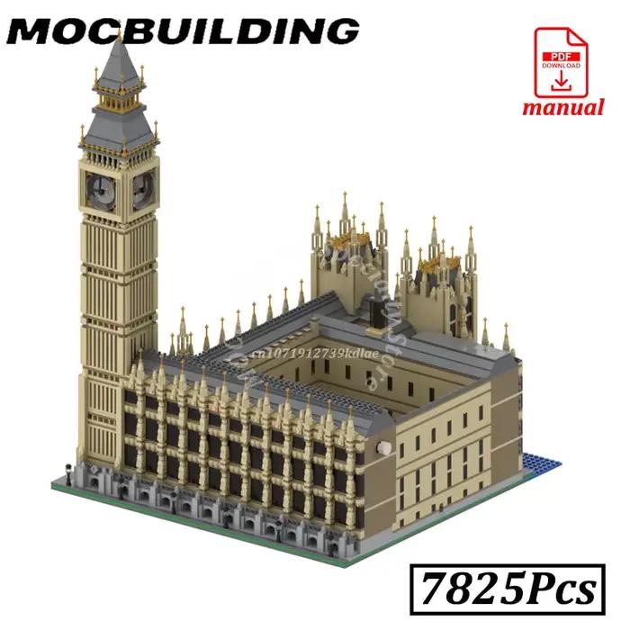 Briques de construction de la tour Elizabeth MOC