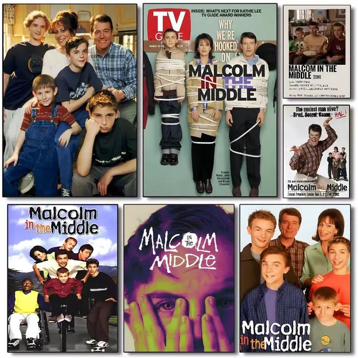 Affiche m-malcolm au milieu