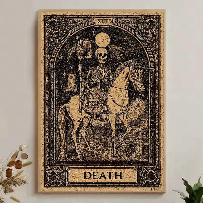 Carte de Tarot Vintage Dark Academia