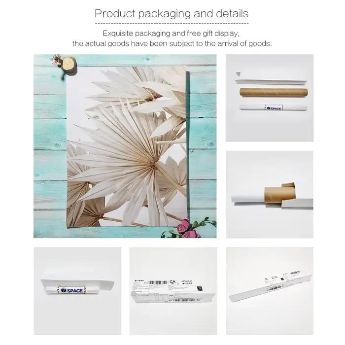 Affiches de peinture florale pour salon