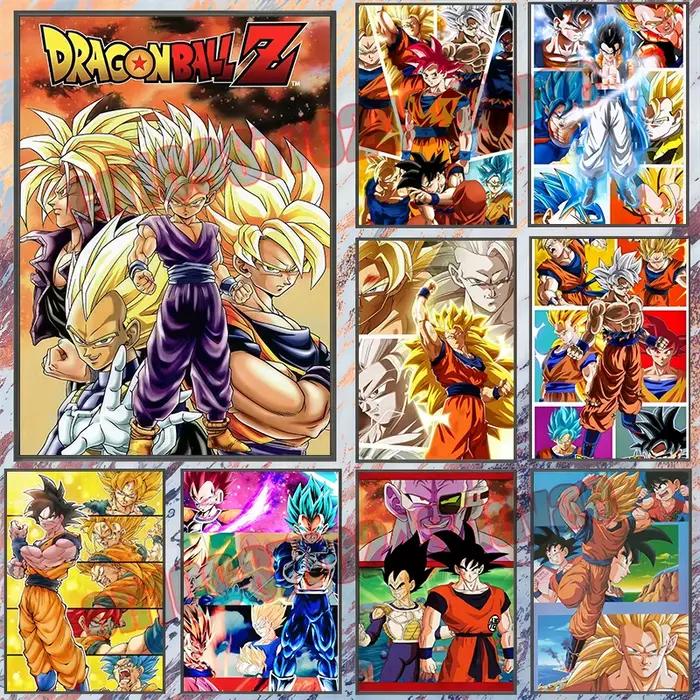 Affiche de peinture sur toile Dragon Ball Z