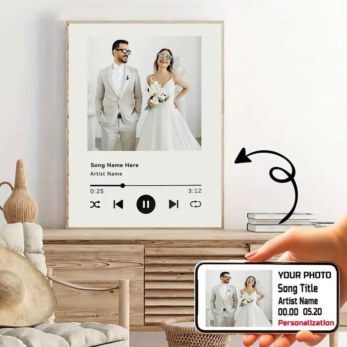 Affiche de chanson personnalisée