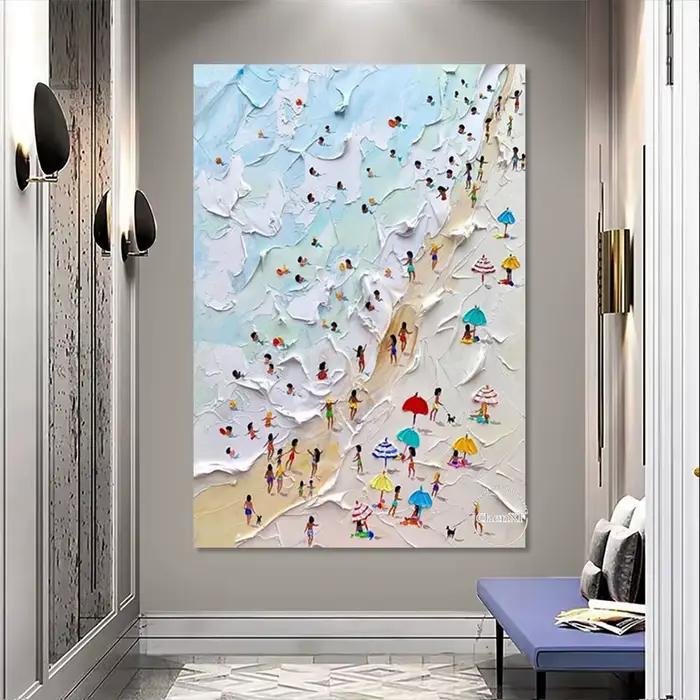 Peinture à l'huile sur toile