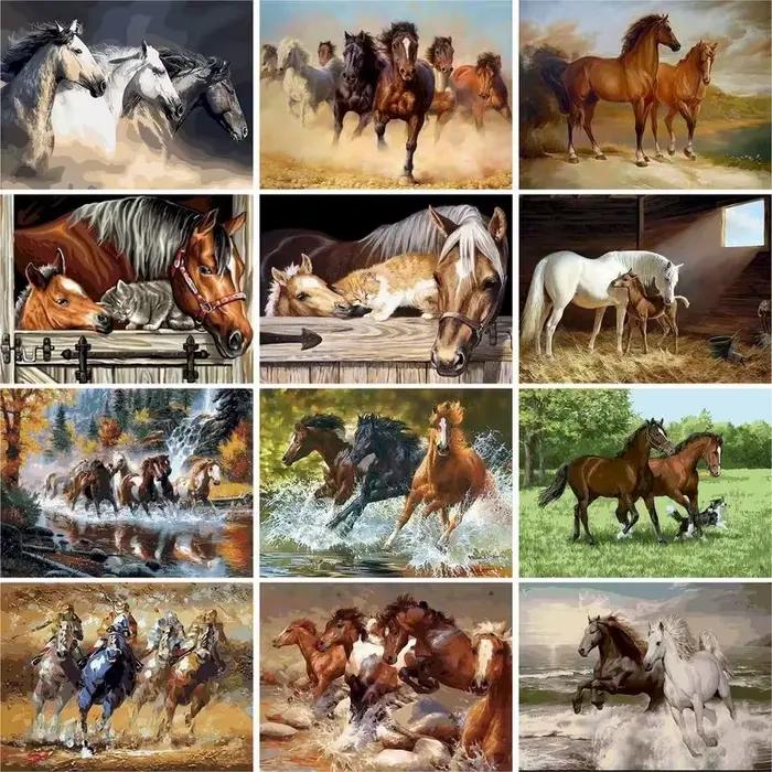 Peinture à l'huile par numéros pour adultes