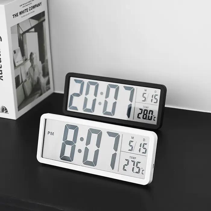 Horloge murale numérique électronique murale LCD