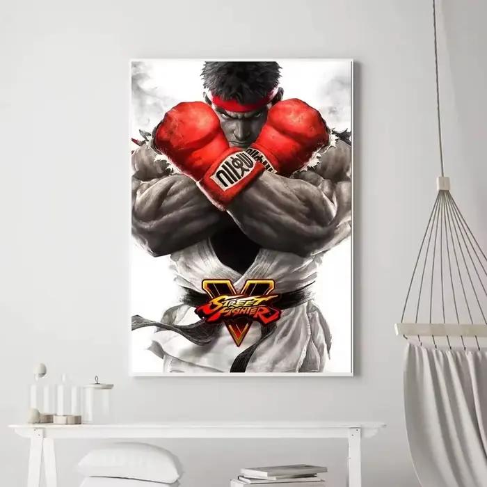 Affiche de jeu S-Street Fighter Nintendo