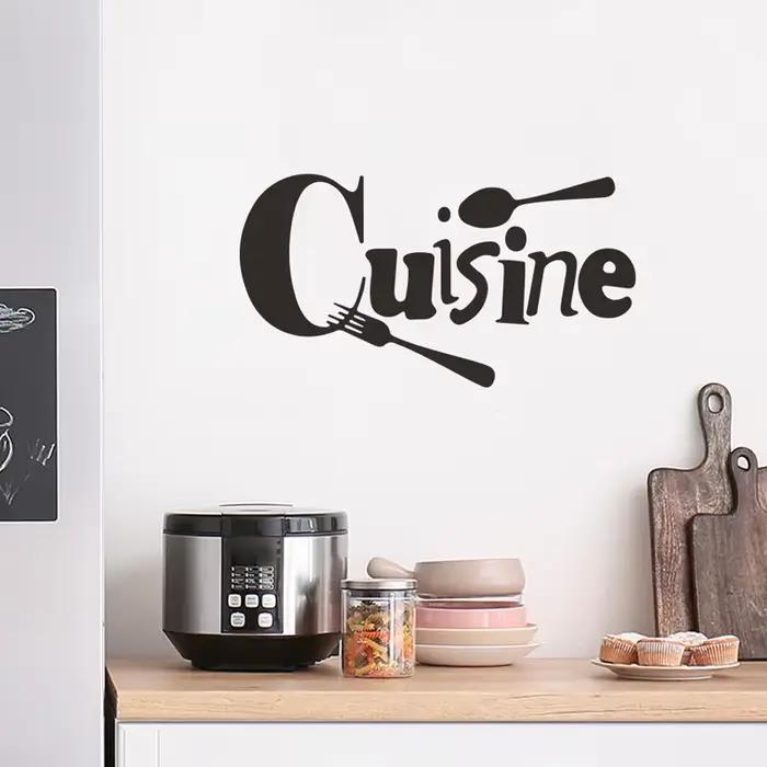 Autocollants muraux de Cuisine avec Slogan anglais