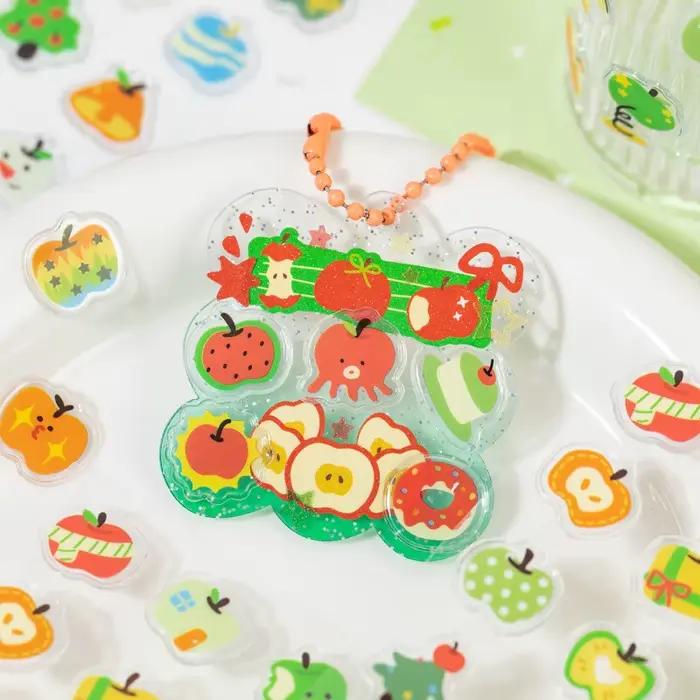Autocollant de style bonbon Apple Element