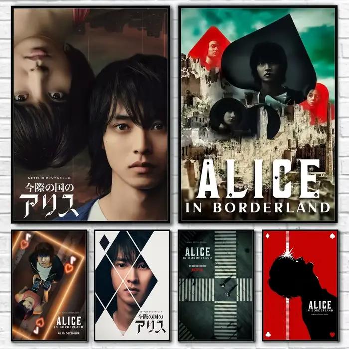 Alice In Borderland 2 affiche de film décor de salle décoration de la maison intérieur mur Art impression étanche Garage chambre affiches cadeau