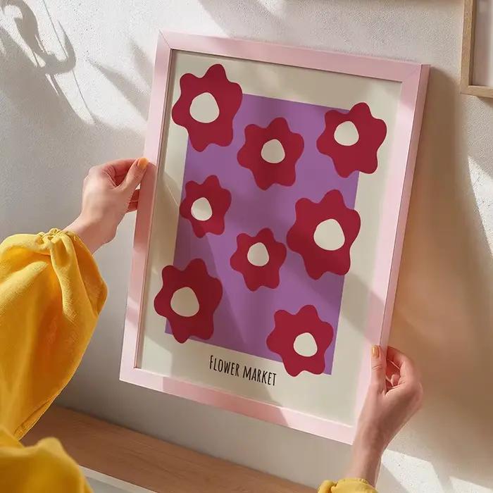 Affiches de fleurs modernes