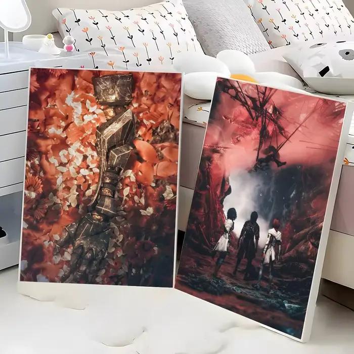 Jeu Clair Obscur Expedition 33 affiche HD auto-adhésive étanche Art mural idéal pour la maison bureau dortoir chambre super cadeau