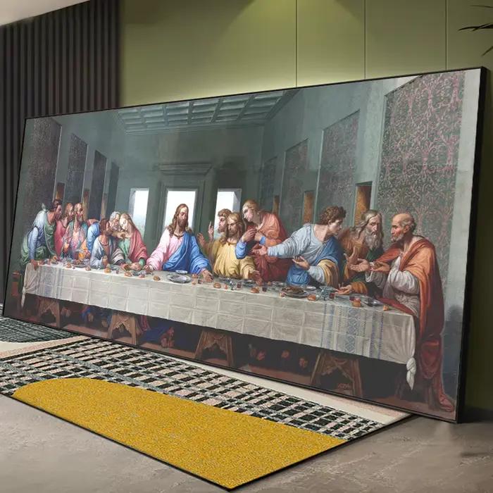 Da Vinci – peinture à l'huile sur toile célèbre