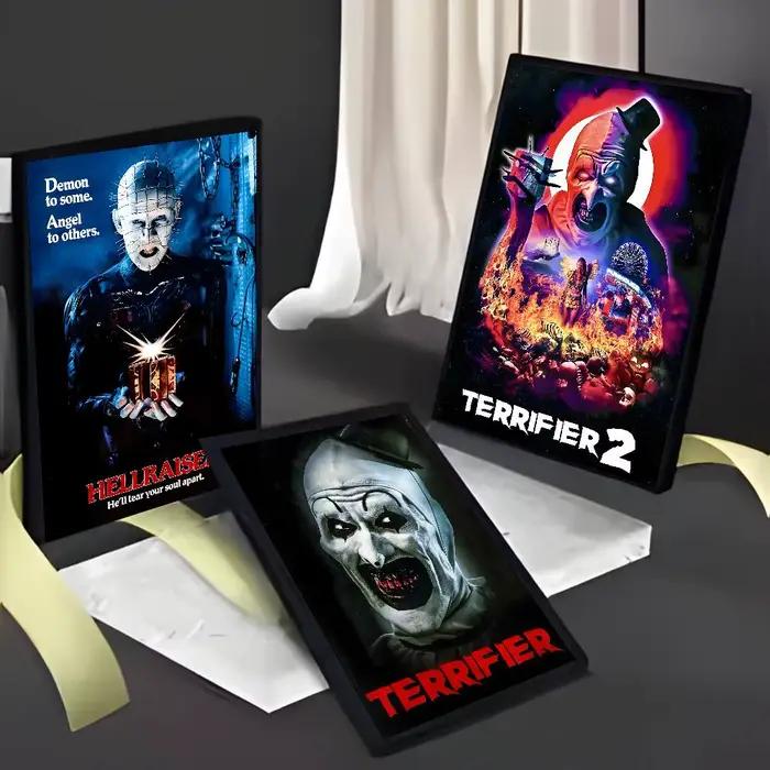 T-Terrifier 2 affiche de film d'horreur avec imprimés