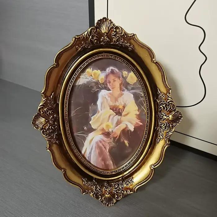 Cadre photo vintage, décoration murale