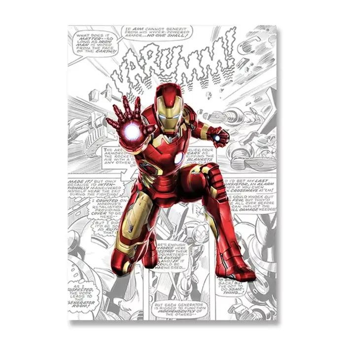 Affiches Marvel Avengers Captain America Spiderman